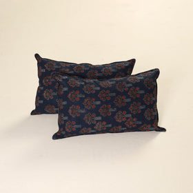 Ajrakh Print Cotton Pillow Cover (Set of 2) 40