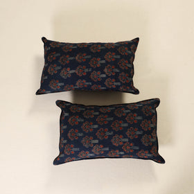 Ajrakh Print Cotton Pillow Cover (Set of 2) 40