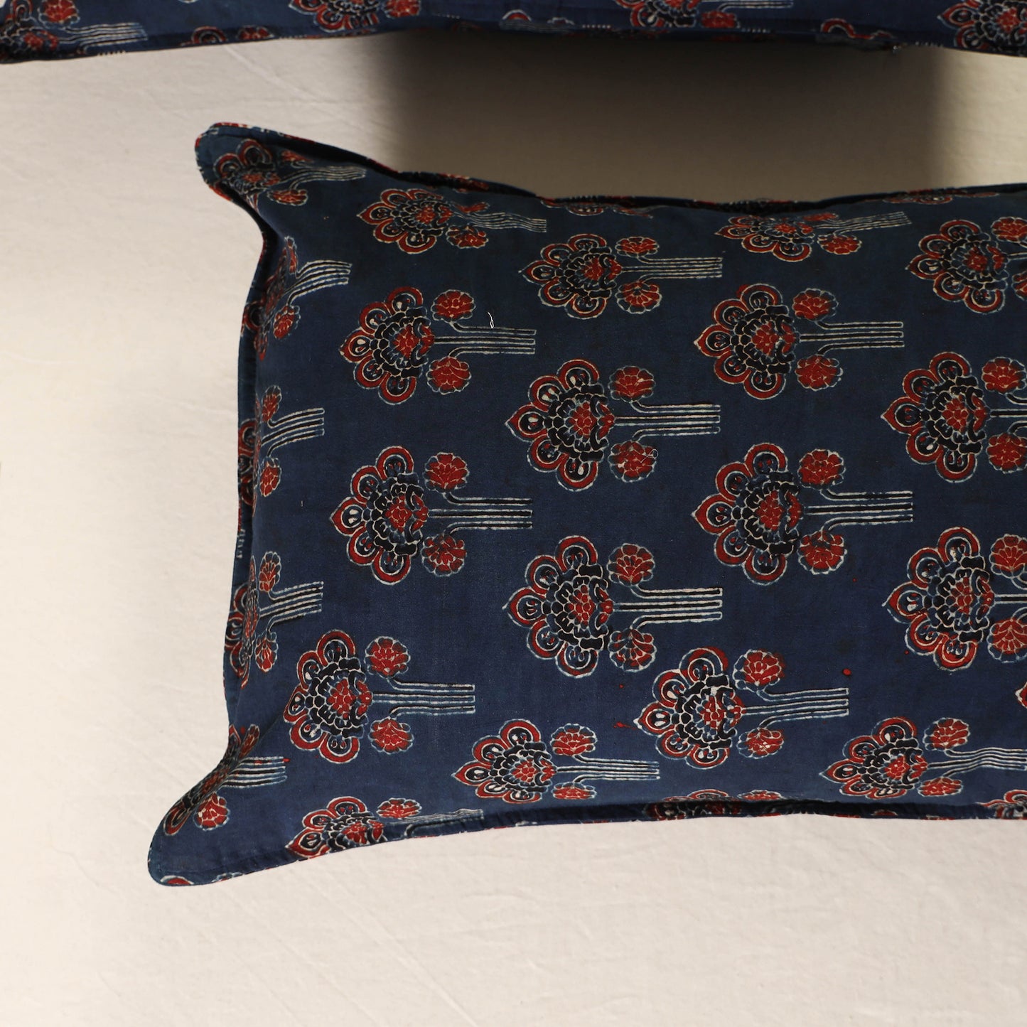 Ajrakh Print Cotton Pillow Cover (Set of 2) 40