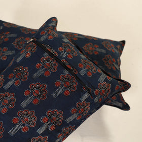 Ajrakh Print Cotton Pillow Cover (Set of 2) 40