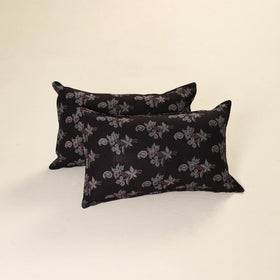 Ajrakh Print Cotton Pillow Cover (Set of 2) 41