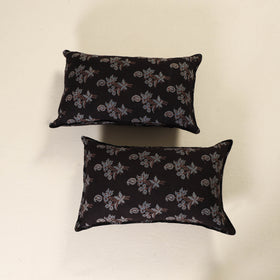 Ajrakh Print Cotton Pillow Cover (Set of 2) 41