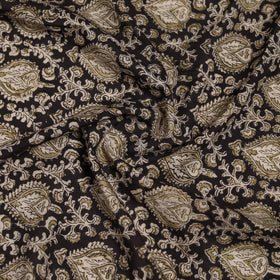 Pedana Hand Block Print Natural Dyed Cotton Kalamkari Scarf 22