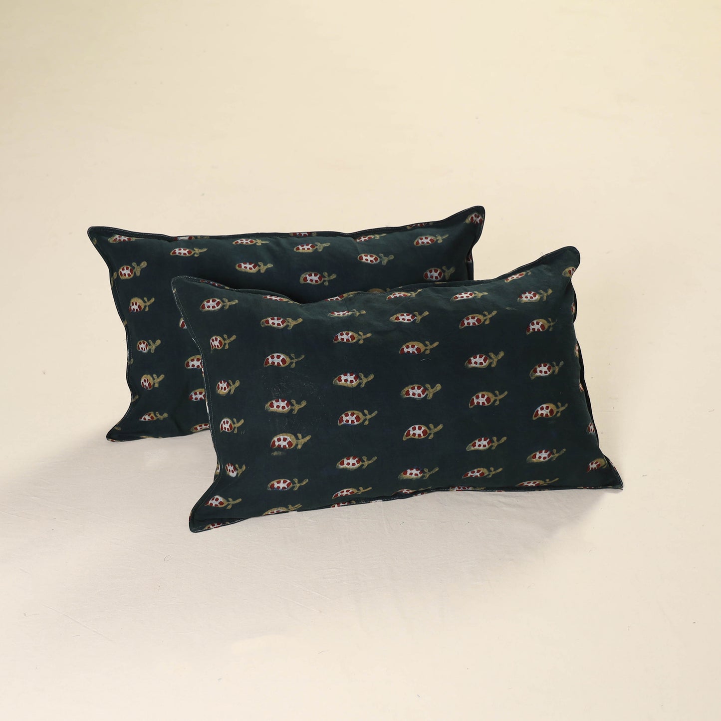 Bagru Print Cotton Pillow Cover (Set of 2) 42