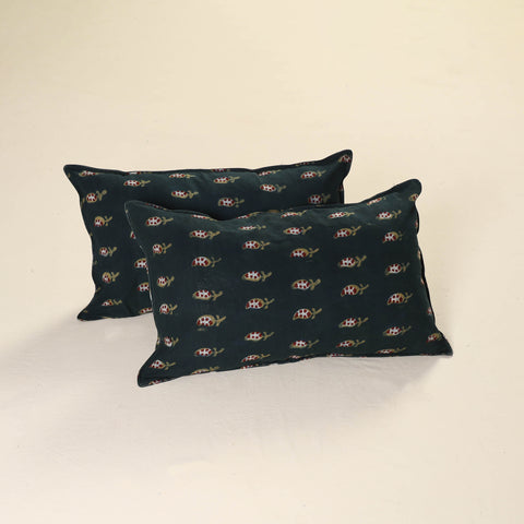 Bagru Print Cotton Pillow Cover (Set of 2) 42