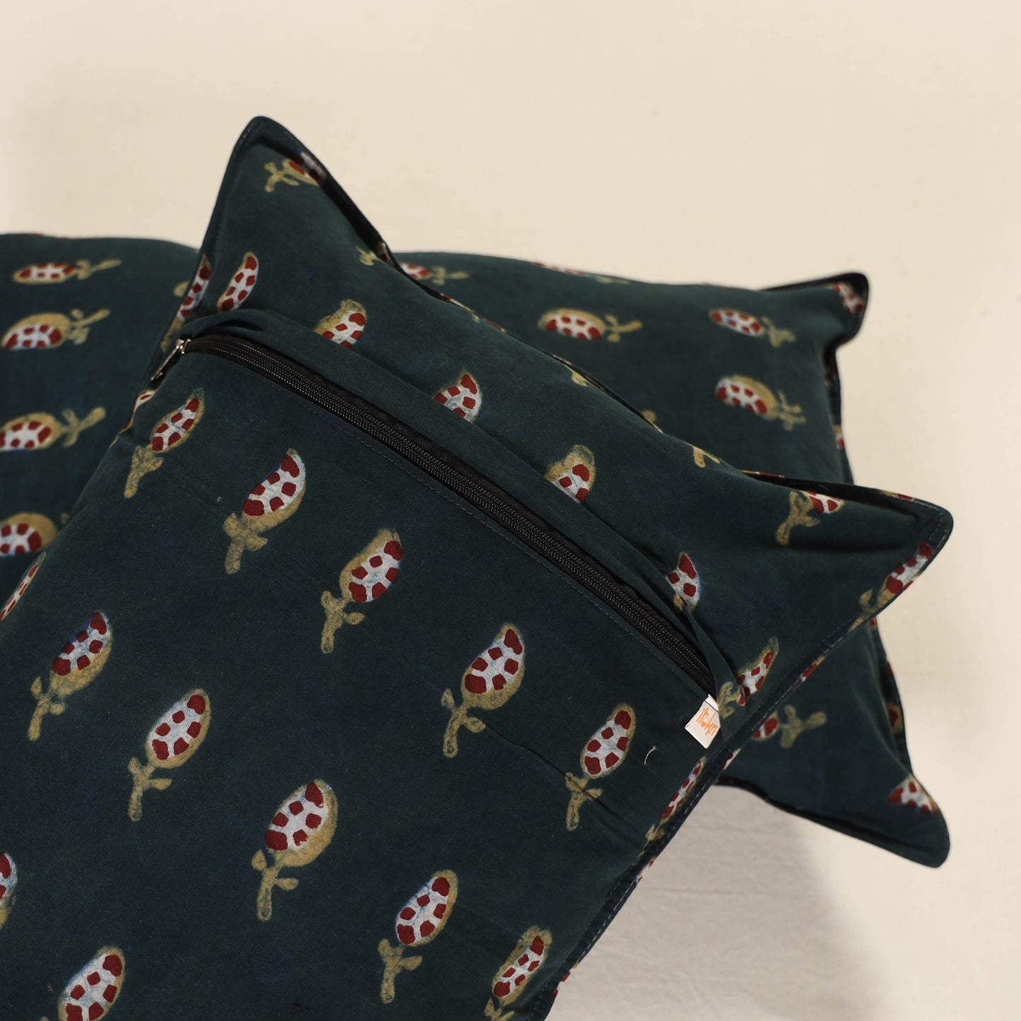 Bagru Print Cotton Pillow Cover (Set of 2) 42