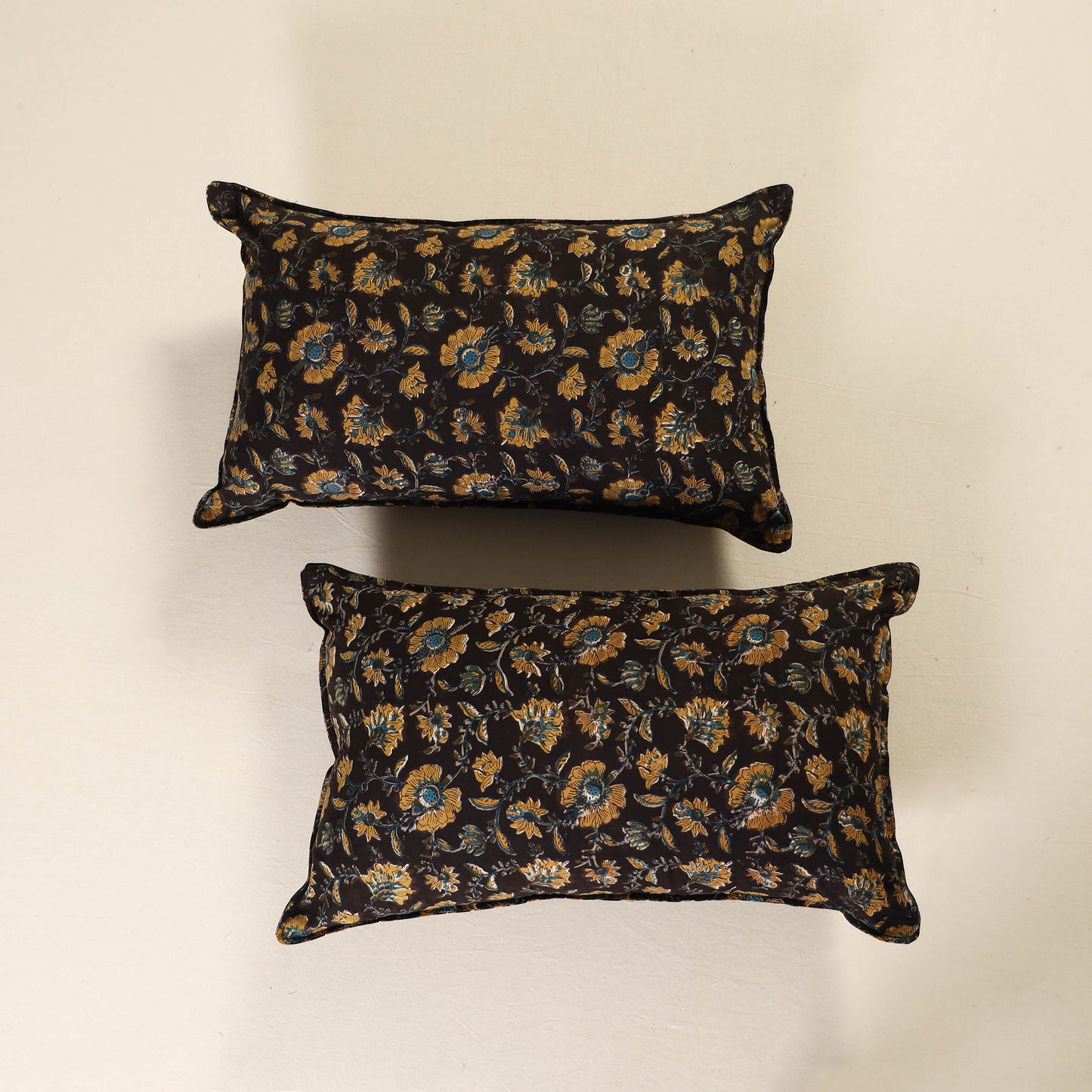 Bagru Print Cotton Pillow Cover (Set of 2) 43