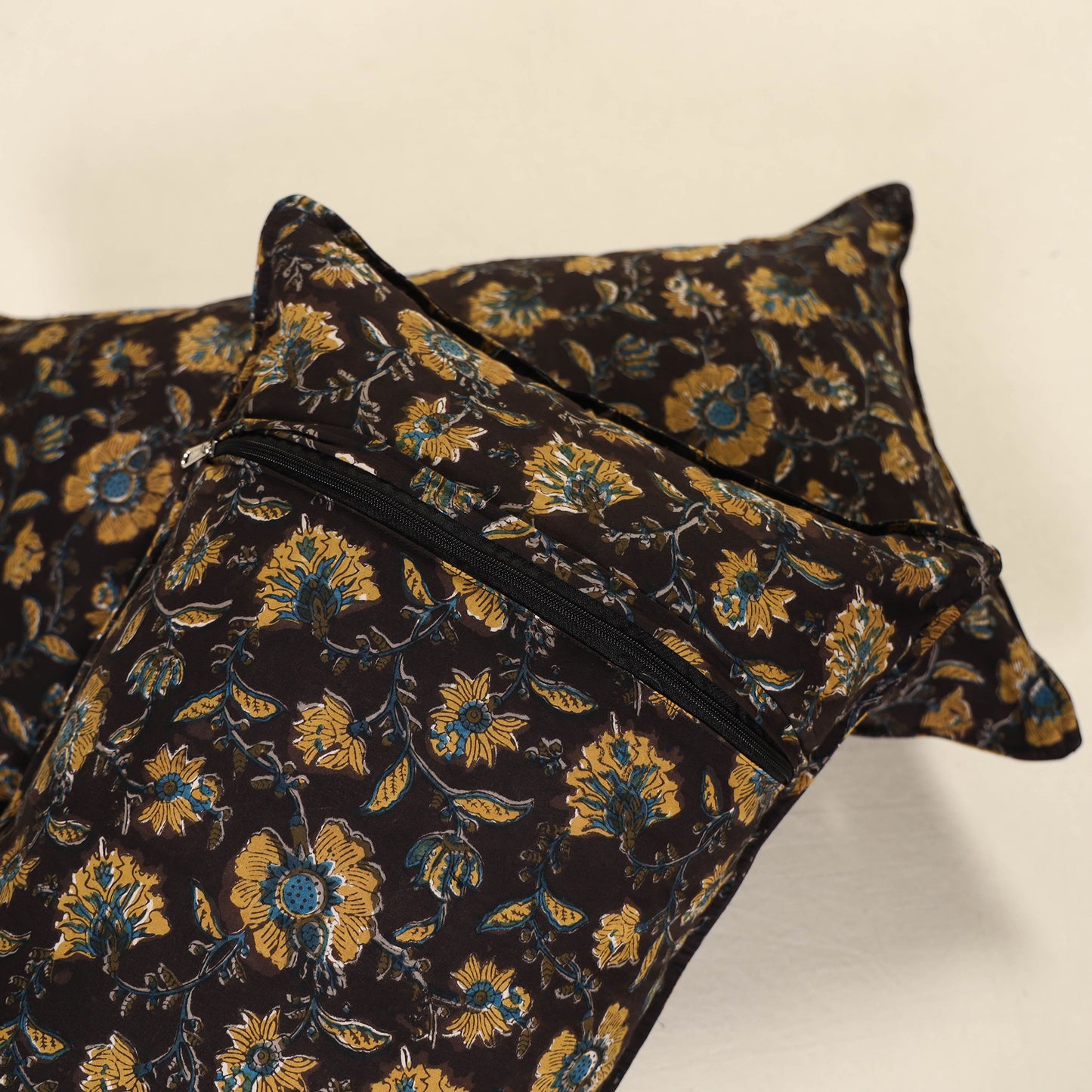 Bagru Print Cotton Pillow Cover (Set of 2) 43
