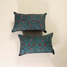 Bagru Print Cotton Pillow Cover (Set of 2) 45