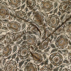 Pedana Hand Block Print Natural Dyed Cotton Kalamkari Scarf 15