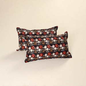 Bagru Print Cotton Pillow Cover (Set of 2) 46