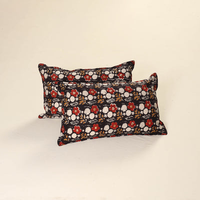 Bagru Print Cotton Pillow Cover (Set of 2) 46