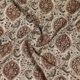 Pedana Hand Block Print Natural Dyed Cotton Kalamkari Scarf 13