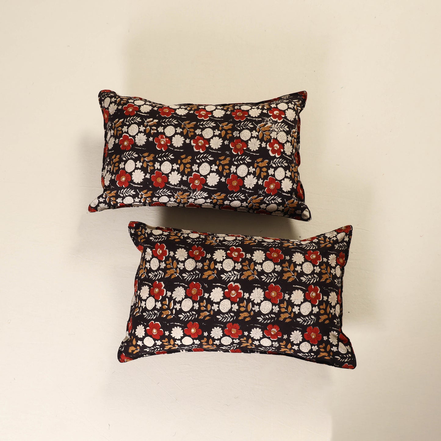 Bagru Print Cotton Pillow Cover (Set of 2) 46