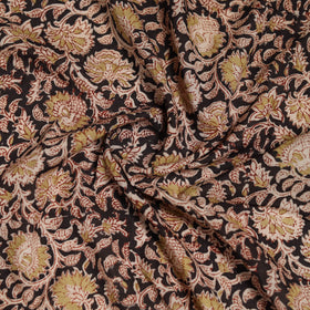 Pedana Hand Block Print Natural Dyed Cotton Kalamkari Scarf 12