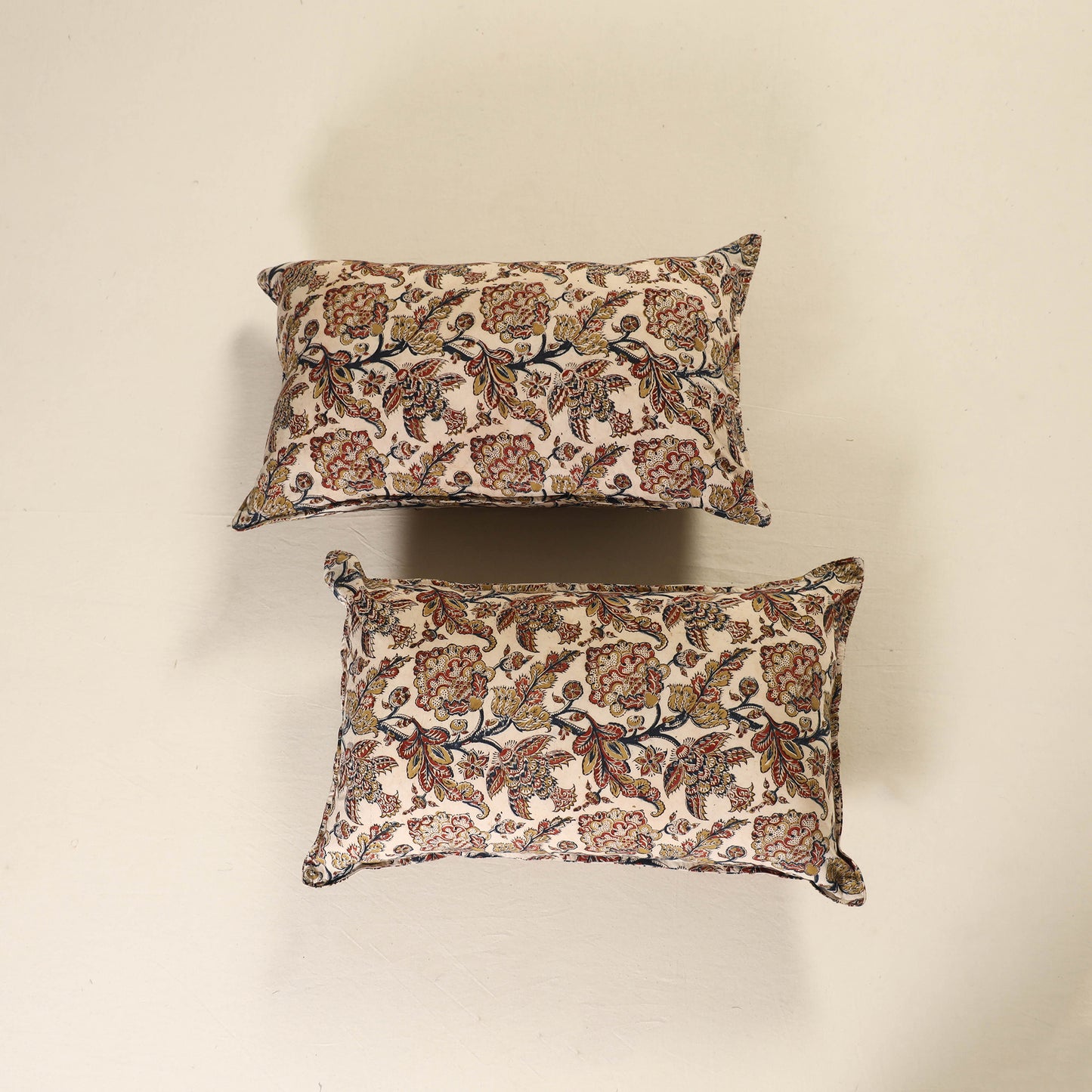 Kalamkari Print Cotton Pillow Cover (Set of 2) 47