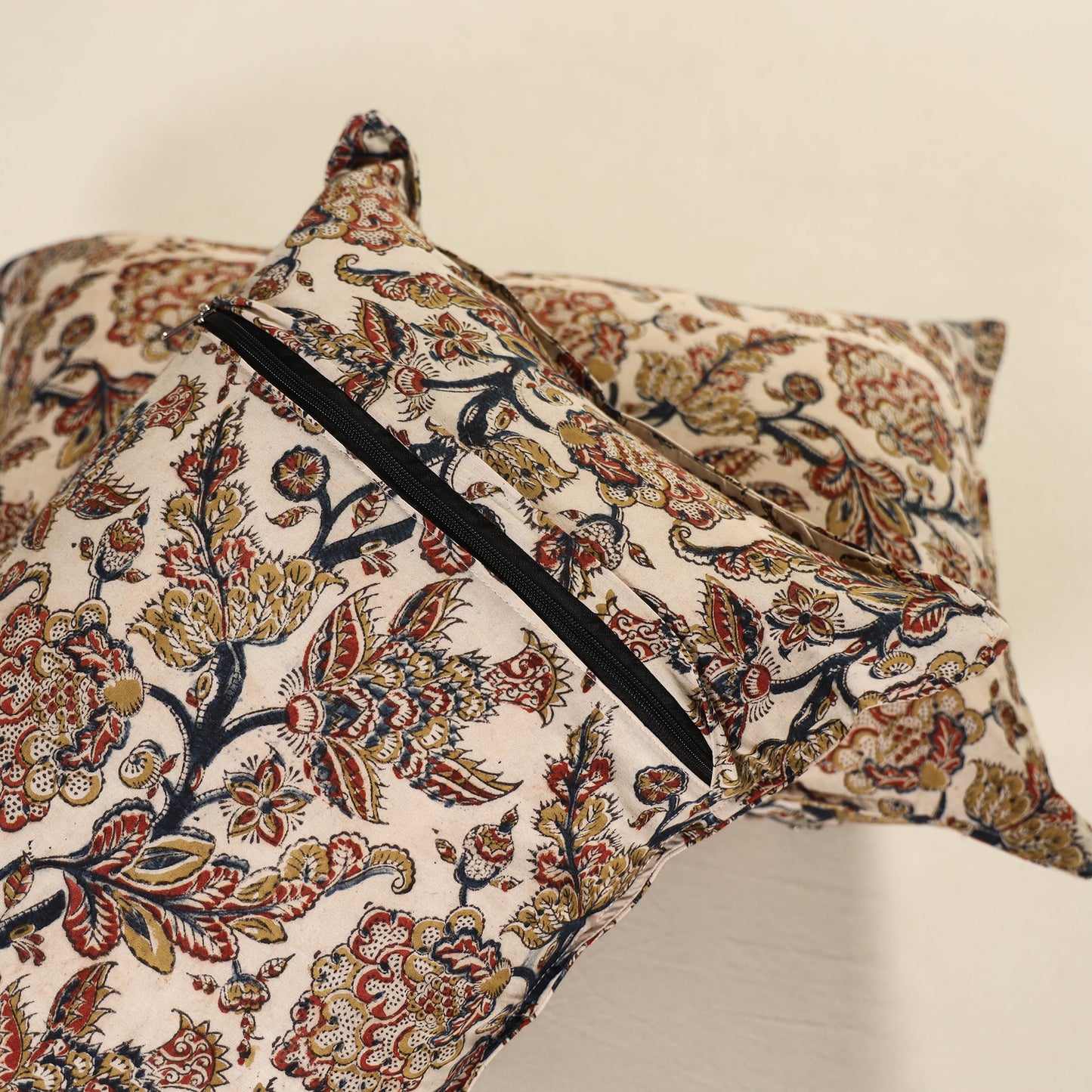 Kalamkari Print Cotton Pillow Cover (Set of 2) 47