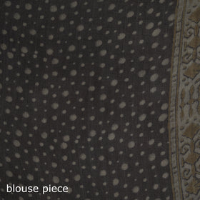 Pure Merino Wool Hand Block Akola Prints Saree 14