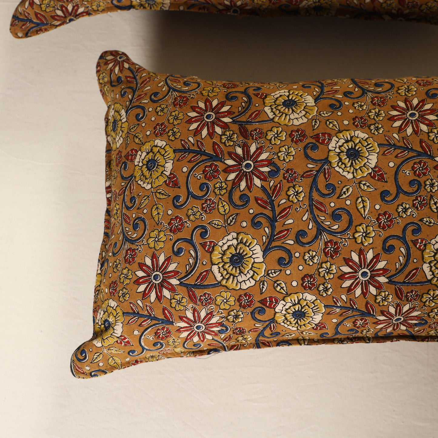 Kalamkari Print Cotton Pillow Cover (Set of 2) 49