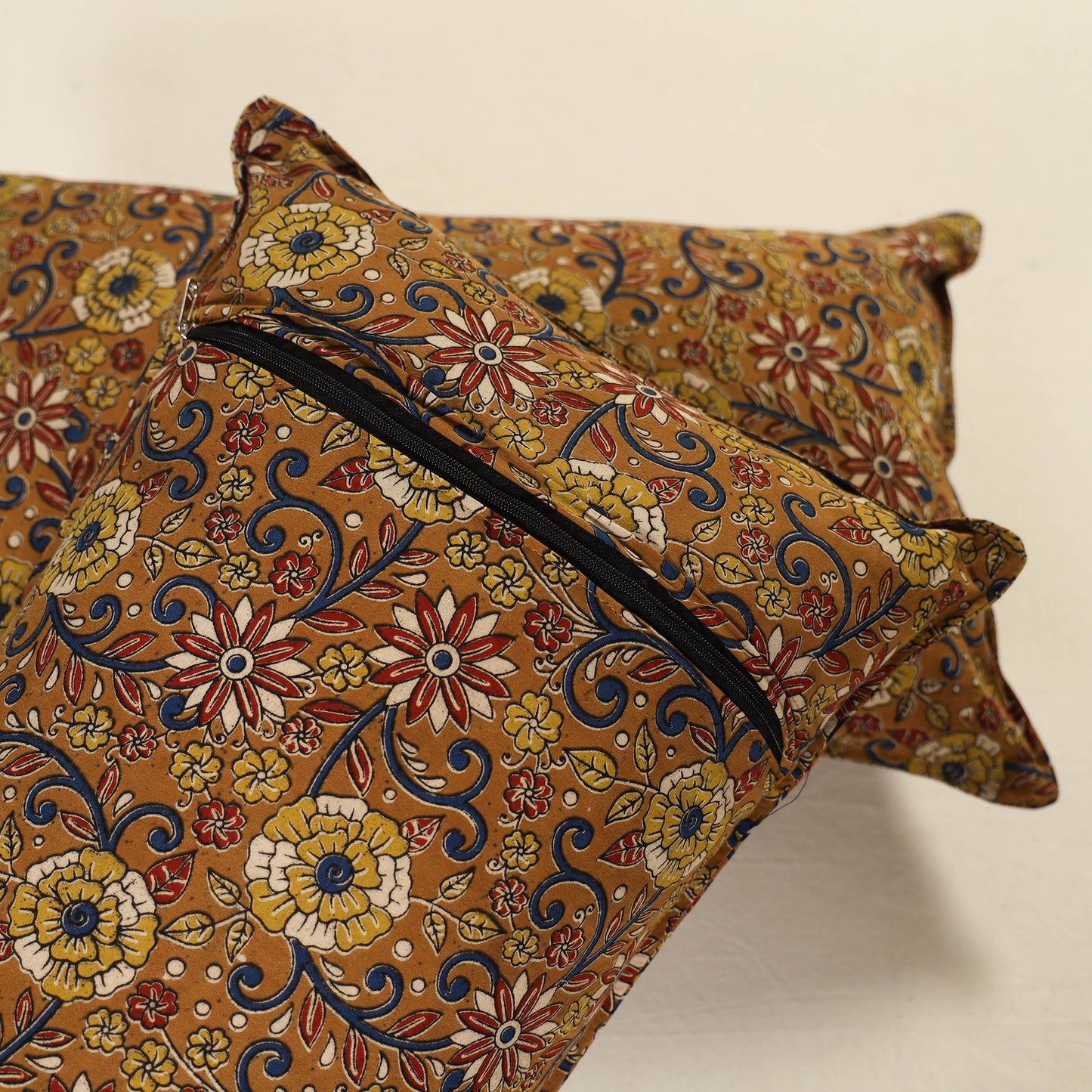 Kalamkari Print Cotton Pillow Cover (Set of 2) 49