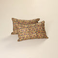 Kalamkari Print Cotton Pillow Cover (Set of 2) 50