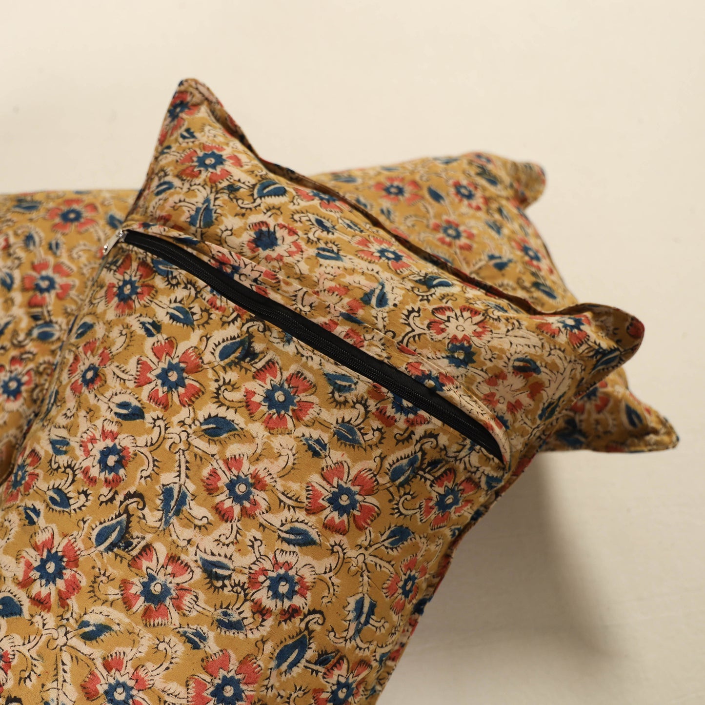Kalamkari Print Cotton Pillow Cover (Set of 2) 50