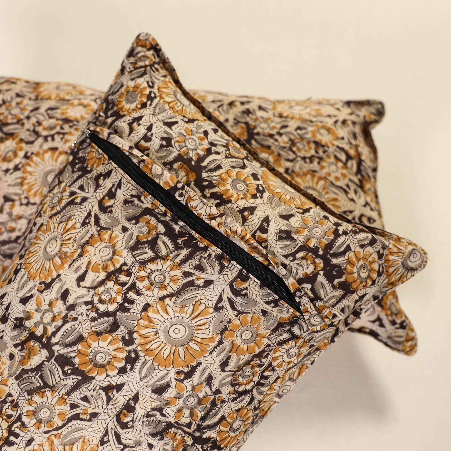 Kalamkari Print Cotton Pillow Cover (Set of 2) 51