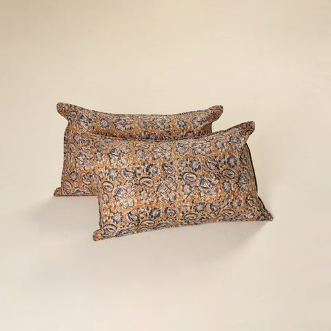 Kalamkari Print Cotton Pillow Cover (Set of 2) 53