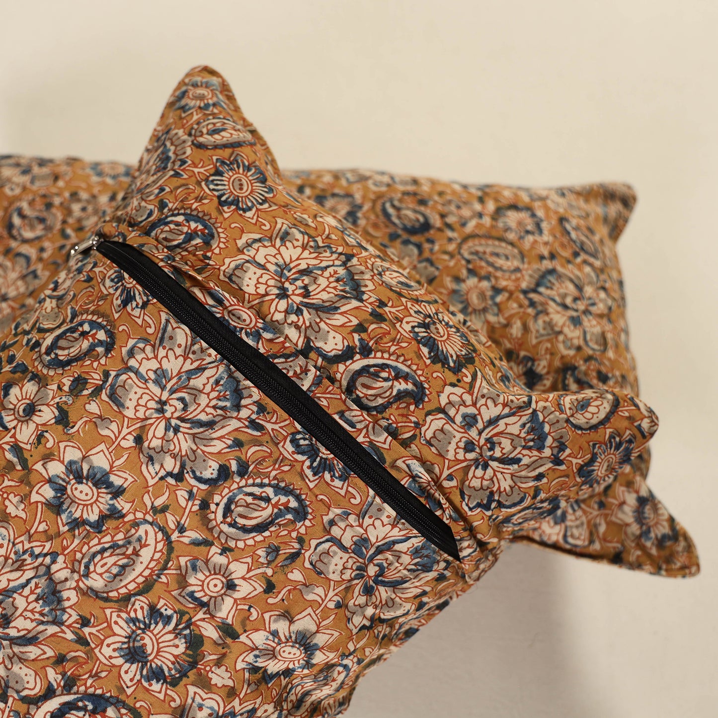 Kalamkari Print Cotton Pillow Cover (Set of 2) 53