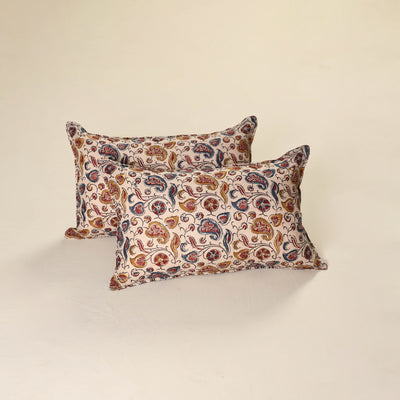 Kalamkari Print Cotton Pillow Cover (Set of 2) 54