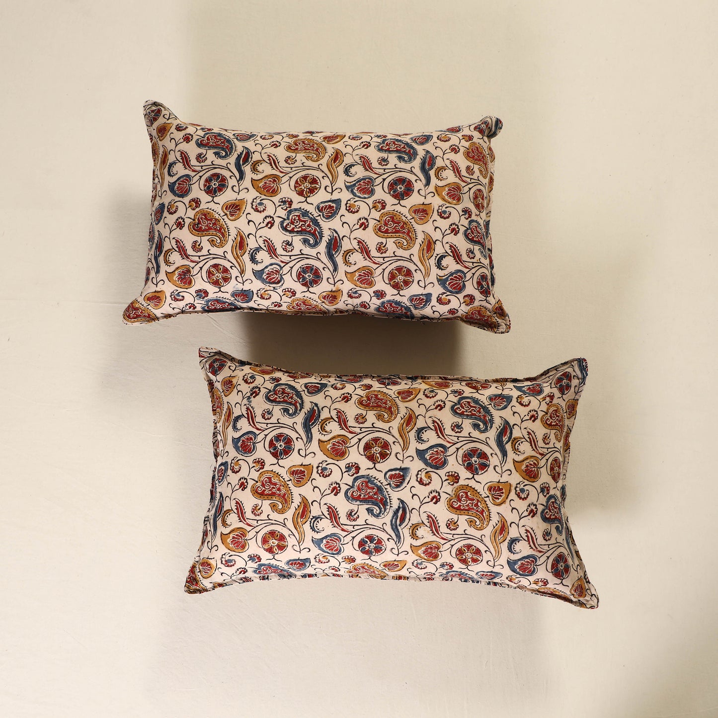 Kalamkari Print Cotton Pillow Cover (Set of 2) 54