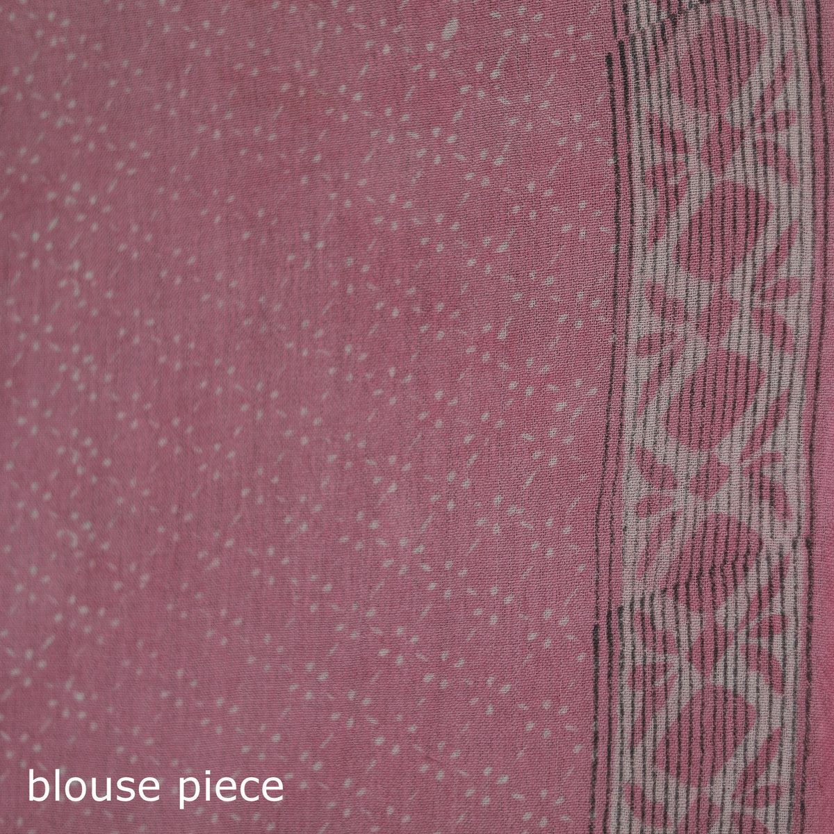 Pure Merino Wool Hand Block Akola Prints Saree 10