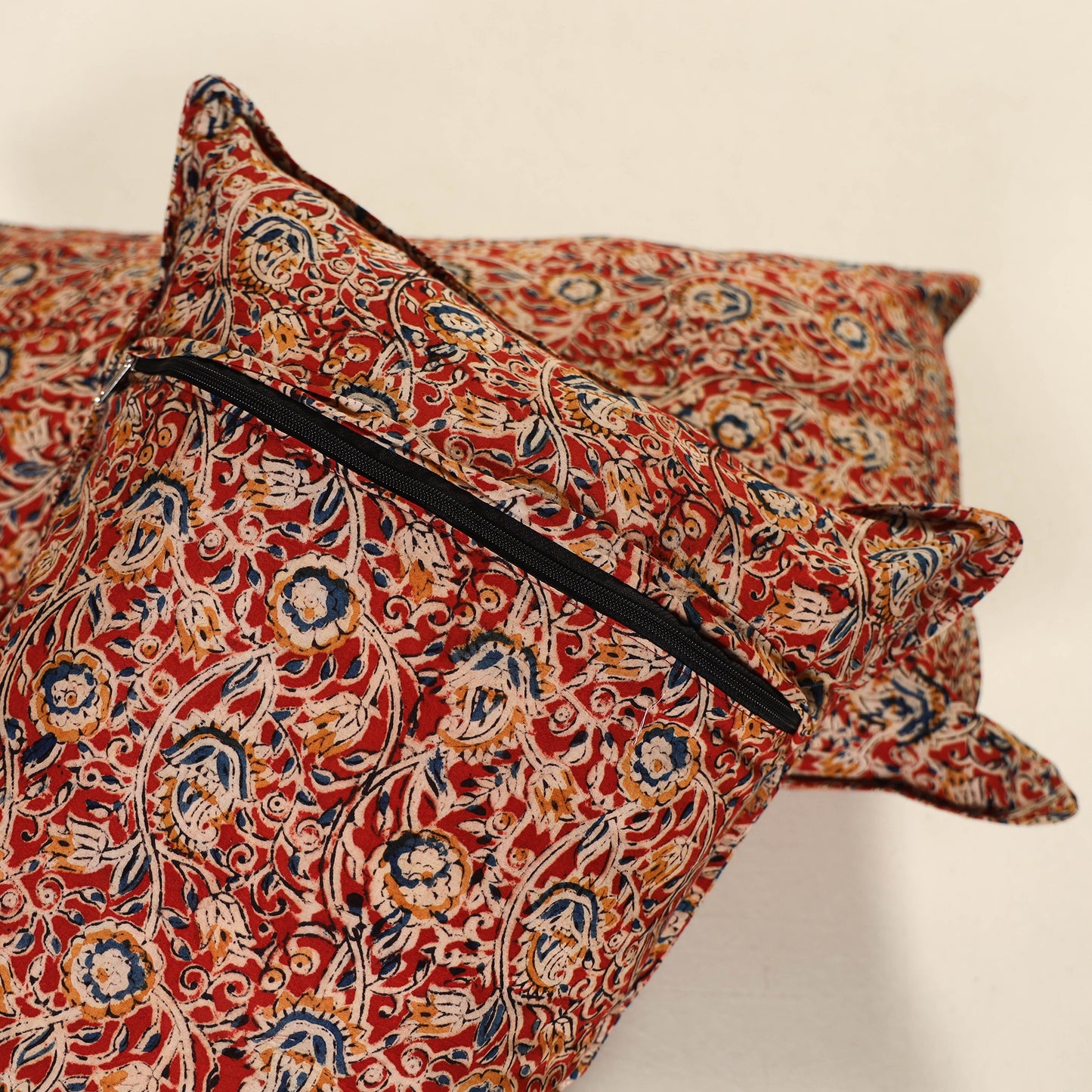 Kalamkari Print Cotton Pillow Cover (Set of 2) 55