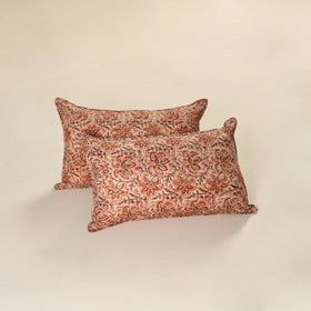 Kalamkari Print Cotton Pillow Cover (Set of 2) 56
