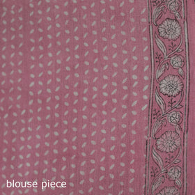 Pure Merino Wool Hand Block Akola Prints Saree 09