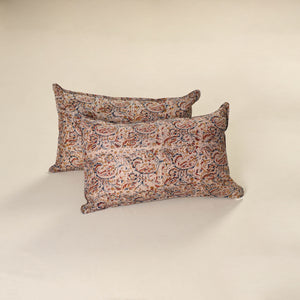 Kalamkari Print Cotton Pillow Cover (Set of 2) 58