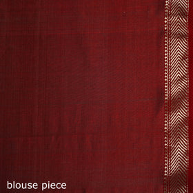 Handloom Zari Border Maheshwari Silk Saree 02