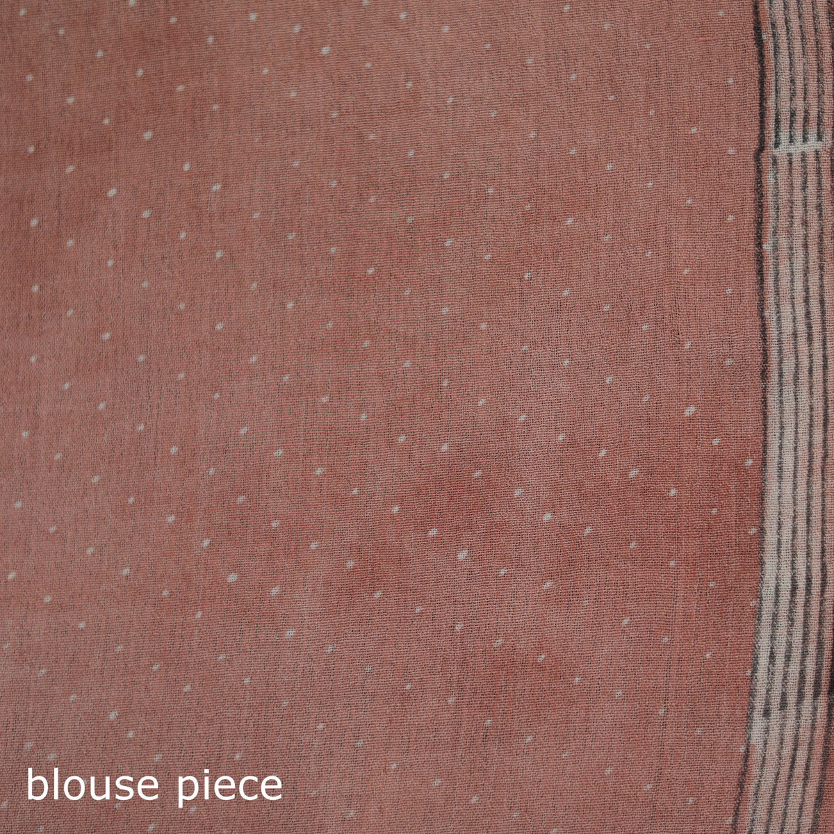 Pure Merino Wool Hand Block Akola Prints Saree 07