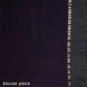 Handloom Zari Border Maheshwari Silk Saree 03
