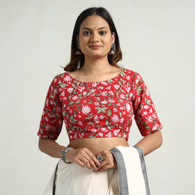  Sanganeri Stitched Blouse