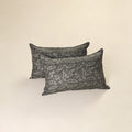 Hand Block Batik Print Pillow Covers (Set of 2) 02
