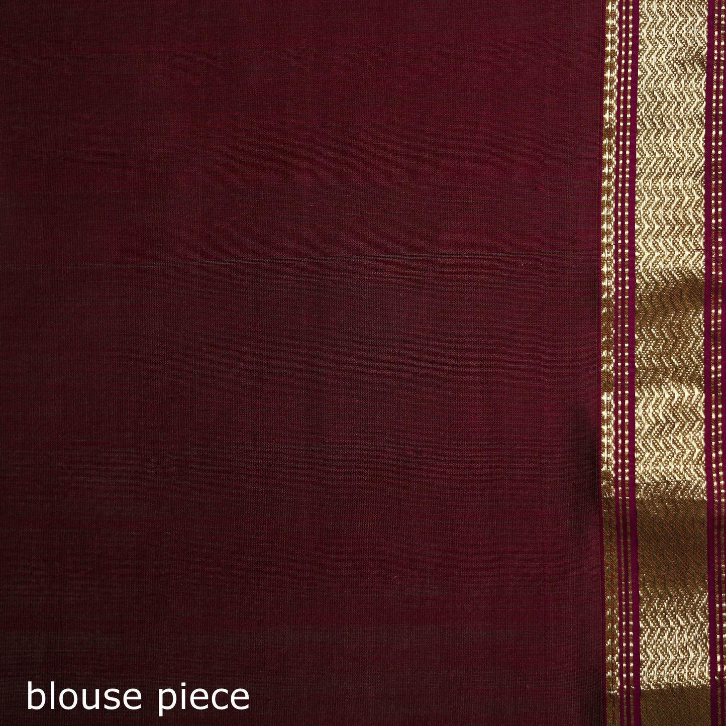 Handloom Zari Border Maheshwari Silk Saree 04