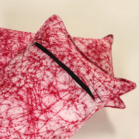 Hand Block Batik Print Pillow Covers (Set of 2) 03