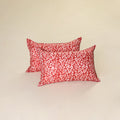 Hand Block Batik Print Pillow Covers (Set of 2) 04