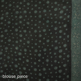 Pure Merino Wool Hand Block Akola Prints Saree 05