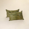 Hand Block Batik Print Pillow Covers (Set of 2) 05