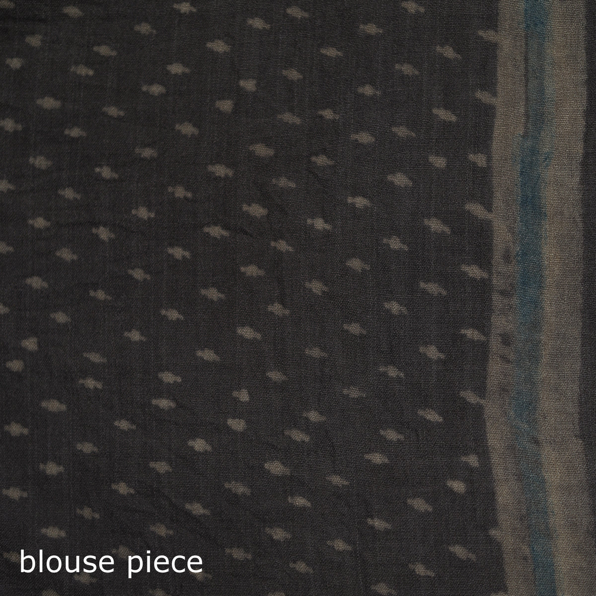 Pure Merino Wool Hand Block Akola Prints Saree 03