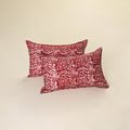 Hand Block Batik Print Pillow Covers (Set of 2) 08