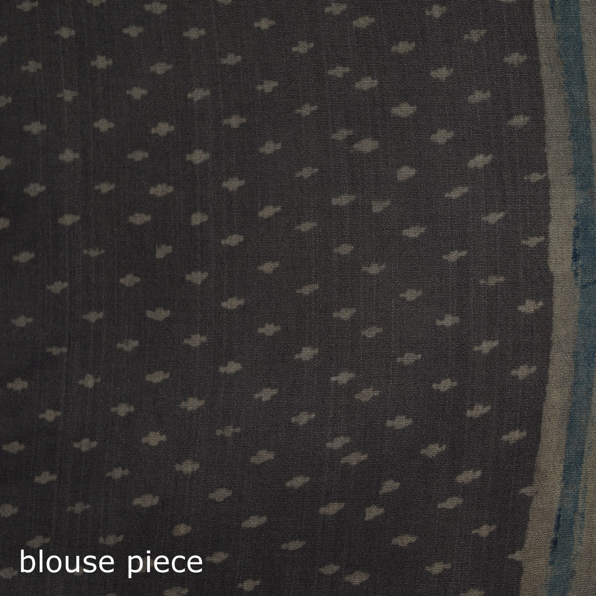 Pure Merino Wool Hand Block Akola Prints Saree 02