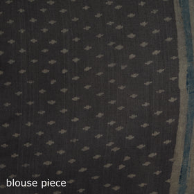 Pure Merino Wool Hand Block Akola Prints Saree 02